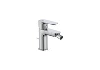 Roca Cala Single Lever Bidet Mixer with Pop-Up Waste - Chrome