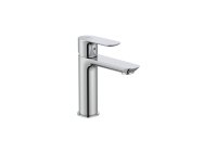 Roca Cala Single Lever Small Height Basin Mixer - Chrome