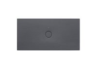 Roca Cratos 1400 x 700mm Superslim Shower Tray - Onyx