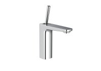 Roca Pals Single Lever Basin Mixer with Smooth Body & Click-Clack Waste - Chrome