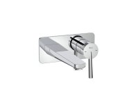 Roca Pals Wall-Mounted Basin Mixer - Chrome