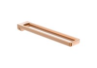 Roca Tempo Double Towel Rail - Rose Gold