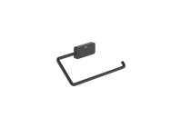 Roca Sonata Towel Ring - Matt Black