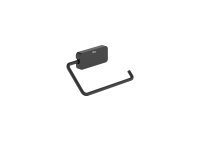 Roca Sonata Toilet Roll Holder Cover - Matt Black