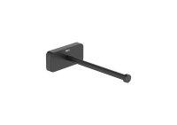 Roca Sonata Spare Toilet Roll Holder - Matt Black