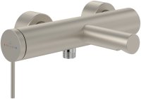 Villeroy & Boch Loop & Friends Single-Lever Bath & Shower Mixer - Matt Brushed Nickel