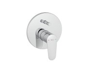 Roca Victoria Plus Built-In Single Lever Bath-Shower Mixer - Chrome