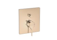 Roca Insignia Built-In Bath-Shower Mixer with Automatic Diverter & 2 Outlets - Rose Gold