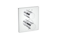 Roca T-2000 Built-In Thermostatic Bath-Shower Mixer - Chrome