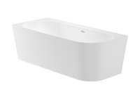 Roca Raina 1700mm Asymmetric Left Hand Corner Bath - White