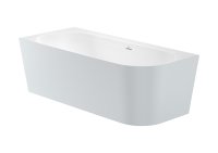 Roca Raina 1700mm Asymmetric Left Hand Corner Bath - Pearl