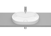 Roca Inspira 550mm Round Inset Basin - White