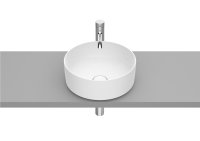 Roca Inspira 370mm Round Countertop Basin - Matt White