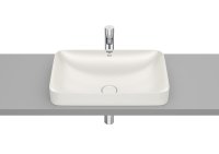 Roca Inspira 550mm Square Inset Basin - Beige