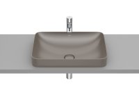 Roca Inspira 550mm Square Inset Basin - Coffee