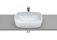 Roca Inspira 500mm Soft Countertop Basin - Pearl