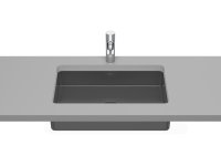 Roca Inspira 540mm Under Countertop Basin - Onyx