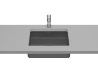 Roca Inspira 430mm Under Countertop Basin - Onyx