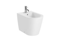 Roca Inspira Round Back-to-Wall Bidet - Matt White