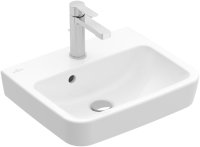 Villeroy & Boch O.Novo 500 x 370 x 160mm Basin with Overflow - White Alpin