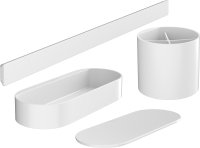 Hansgrohe Wallstoris Bathroom Bundle - Matt White