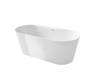 Roca Raina 1600mm Freestanding Oval Bath - White