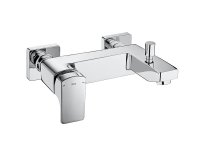 Roca L90 Wall Mounted Bath/Shower Mixer - Chrome