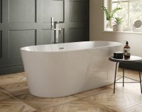 The White Space Como 1680 x 800mm Freestanding Bath