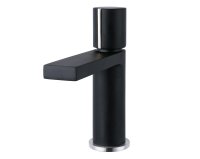 The White Space Evo Mono Basin Mixer with Pop-Up Waste - Black