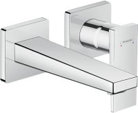 Hansgrohe Metropol Single Lever Basin Mixer with Lever Handle for Concealed Installation with Spout 165mm