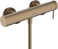 Hansgrohe Tecturis S Single Lever Shower Mixer for Exposed Installation - Brushed Bronze