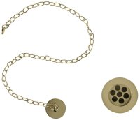 Burlington Gold Plug and Chain Basin Waste - Stock Clearance