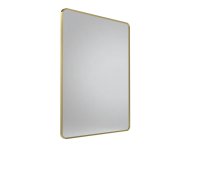 Tavistock Verge 600 x 800mm Rectangular Mirror - Brass