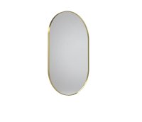 Tavistock Verge Pill 500 x 800mm Mirror - Brass