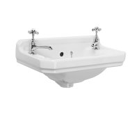 Tavistock Vitoria 500mm 2 Tap Hole Cloakroom Basin