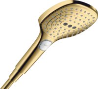 Hansgrohe Raindance Select E Hand Shower 120 3jet - Polished Gold-Optic