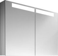 Villeroy & Boch Reflection 2 Door 1000mm Mirror Cabinet with Lighting