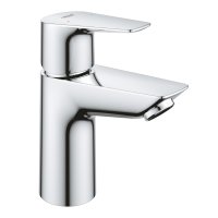 Grohe BauEdge Smooth Body Basin Mixer - Chrome