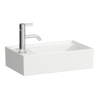 Kartell by Laufen 460mm Left Hand Cloakroom Basin - White