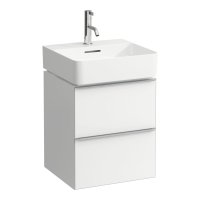 Laufen Space 435mm Two Drawer Vanity Unit - Matt White