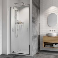 Roman Showers Haven 800mm Pivot Shower Door - 8mm Glass