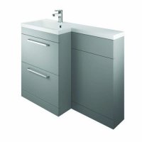 The White Space Scene L shape WC Unit with -