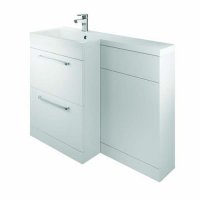 The White Space Scene L shape WC Unit with -