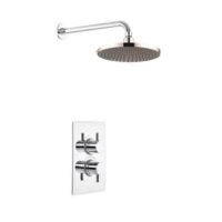 The White Space Dc Dual Shower Valve With Head Shower -