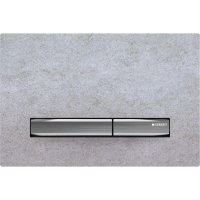 Geberit Sigma 50 Concrete / Chrome Dual Flush Plate