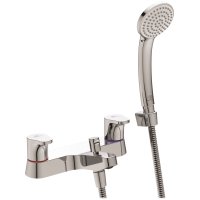 Ideal Standard Cerabase Dual Control Bath Filler with Shower Set