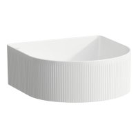 Laufen Sonar 340mm Countertop Basin with Outside Texture - White LCC