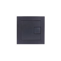 Tavistock Square Flush Button - Black