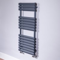 DQ Heating Cove TR 500 x 800mm Towel Rail - Anthracite