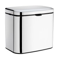 Smedbo Outline Lite Wall Mounted Bin - Stainless Steel